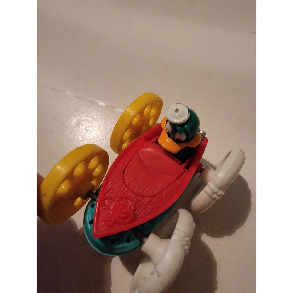 Vintage 1990 McDonald’s Tiny Toon Adventures Flip Cars Happy Meal Toys 2 in 1